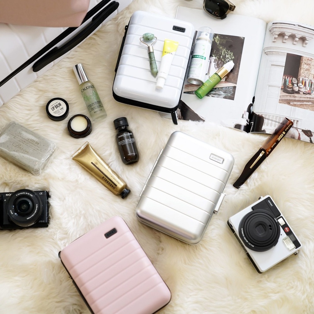 Brand New Away Travel Mini Suitcase in Blush Pink